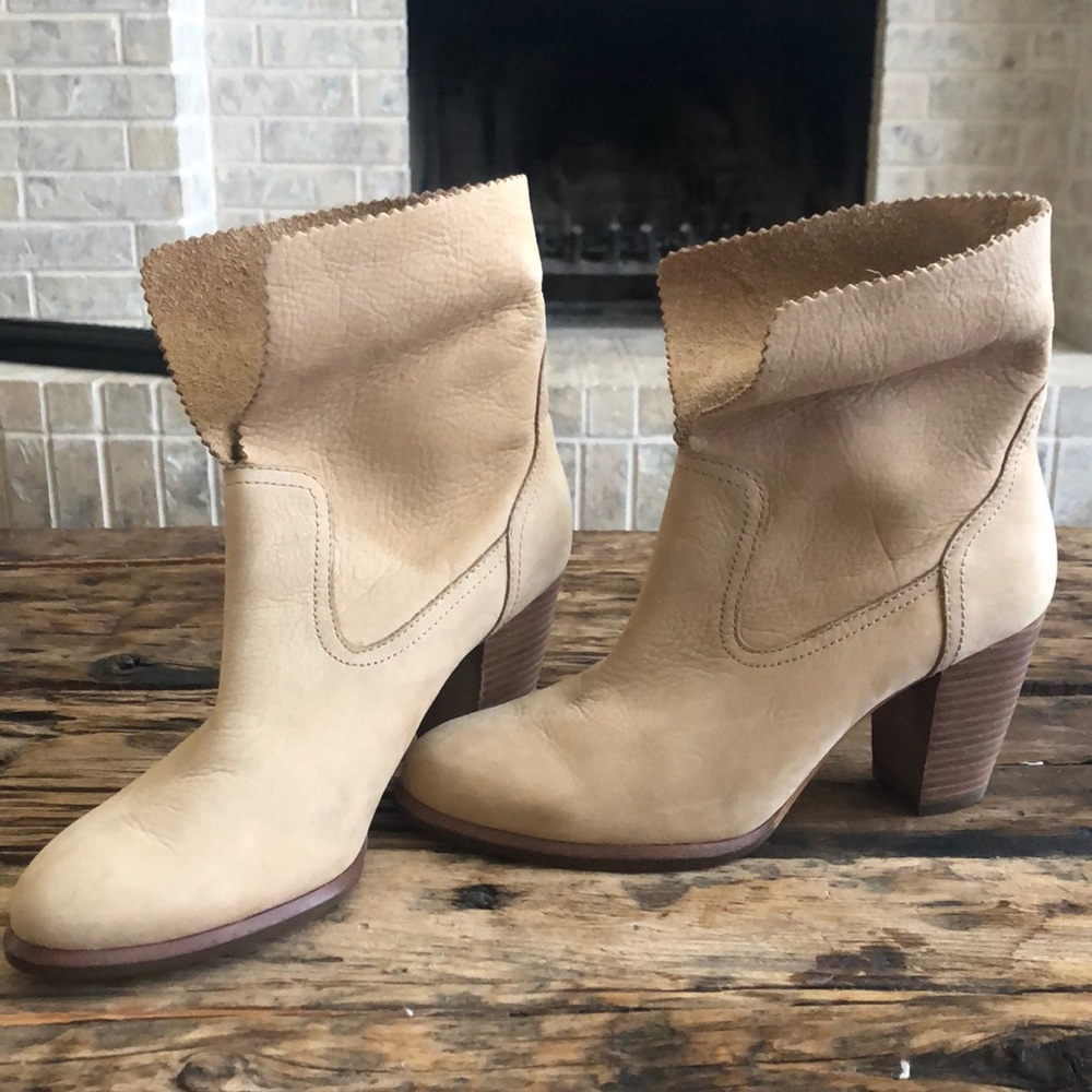 UGG leather booties